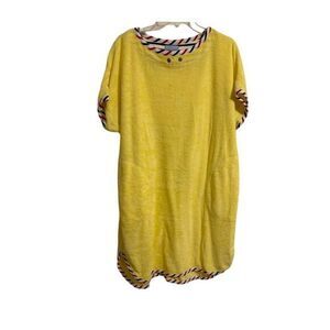 Tsumori Chisato Room yellow dress lounge wear cover up terry cloth‎ sleep beach